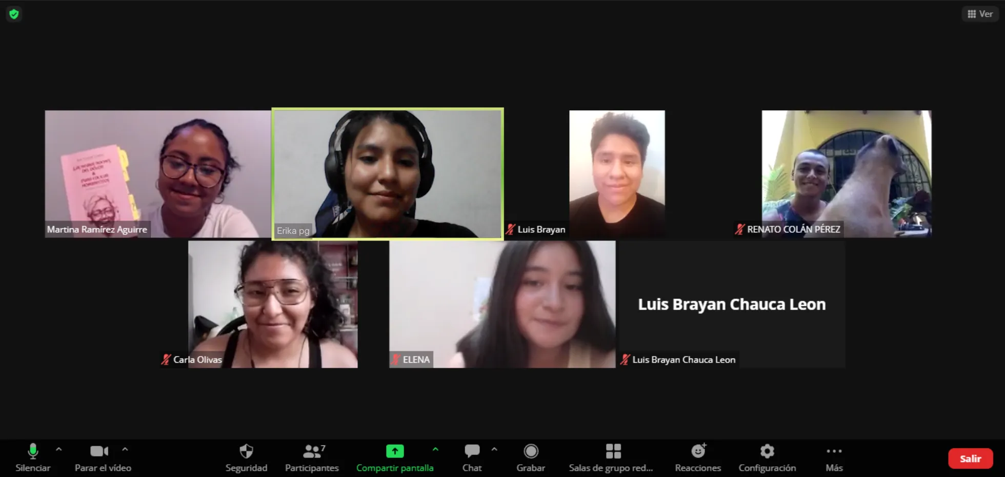 Copia de Tosca Green Cute Illustration Earth Science Class Presentation